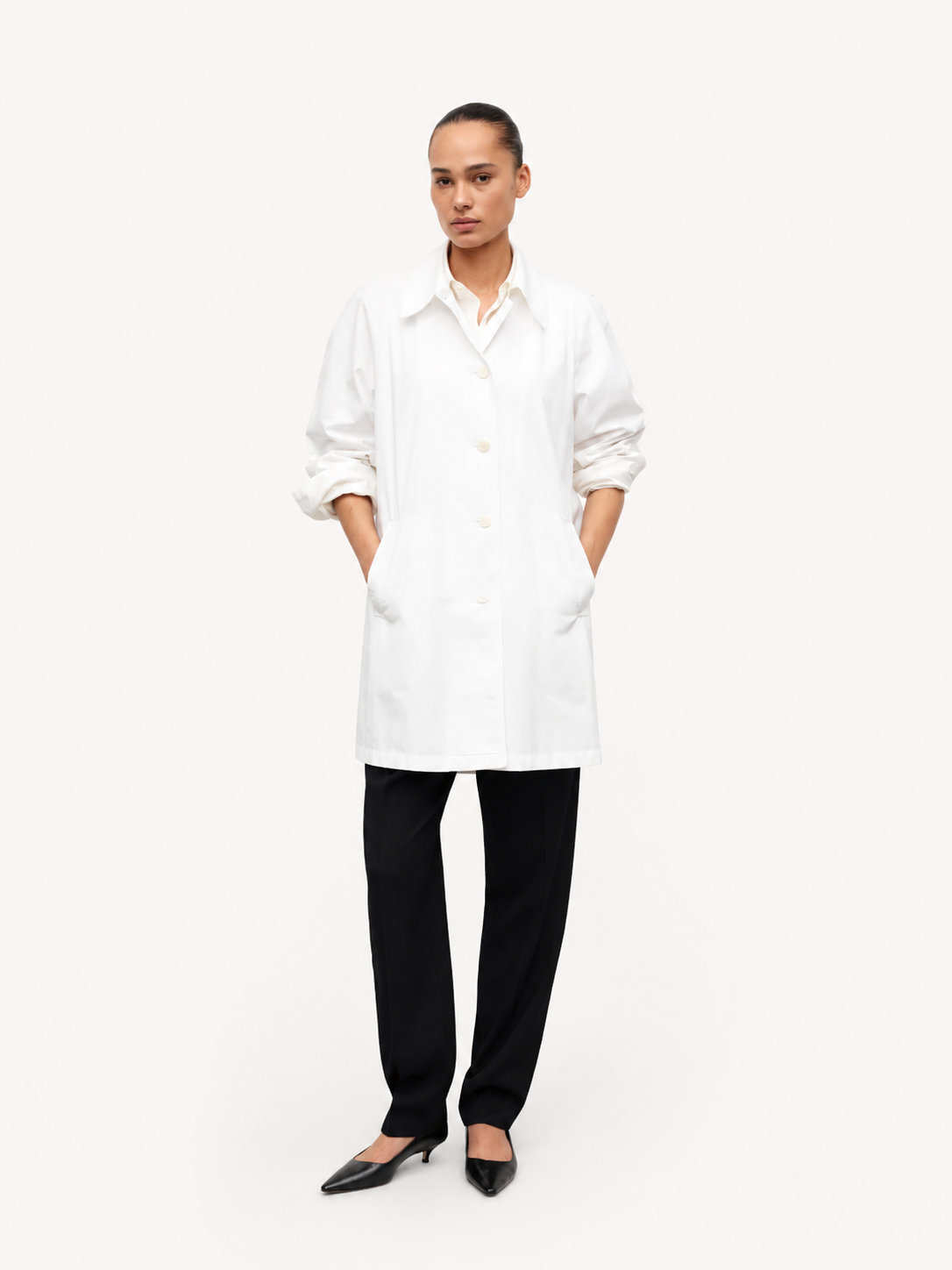 Oversized Cotton Coat
