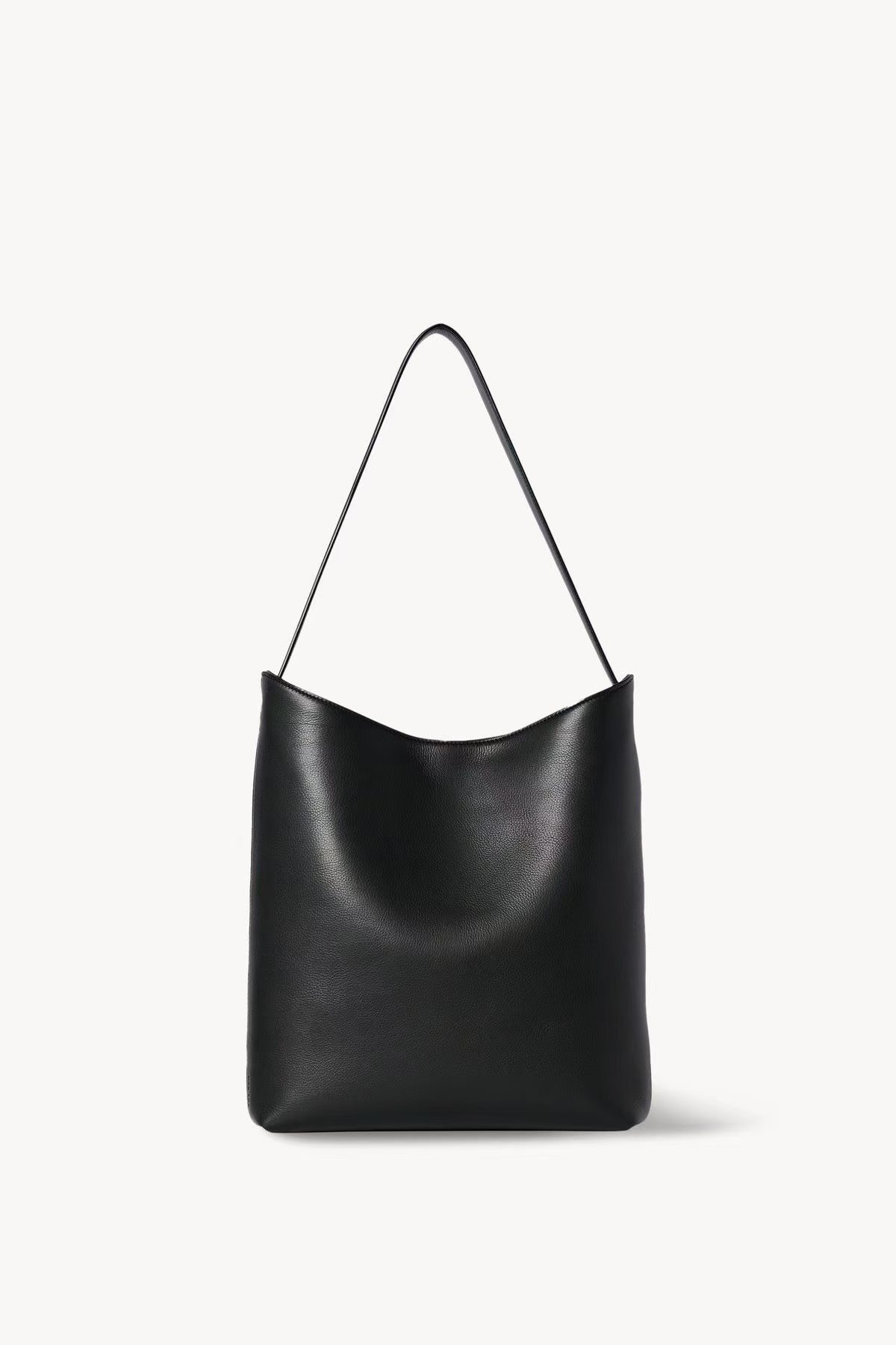 Black Leather Shoulder Bag