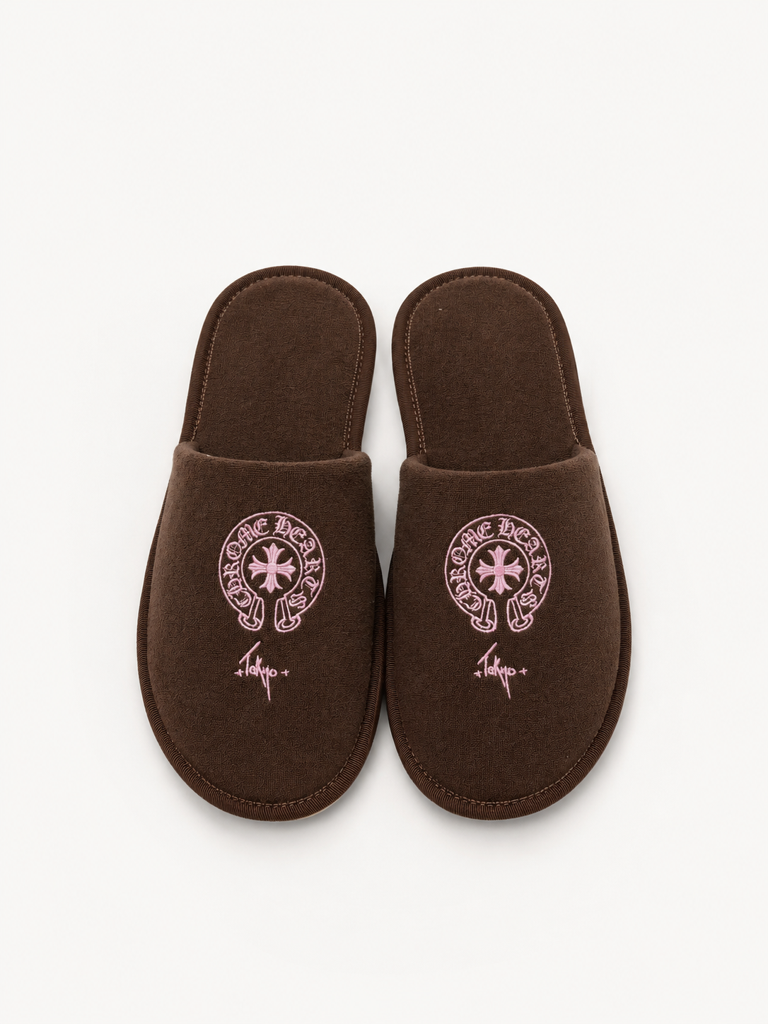 Logo Embroidered Hotel Slippers